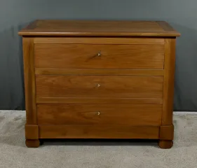 Commode en Noyer, style Restauration – Fin XIXe