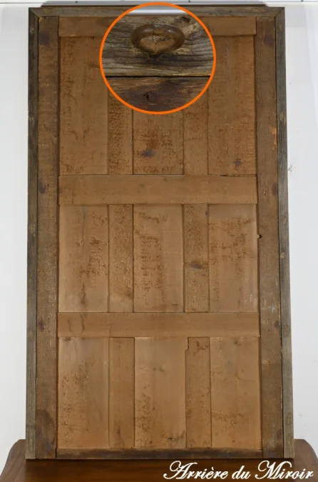 Important Miroir Doré à la Feuille, style Louis XIV – Milieu XIXe