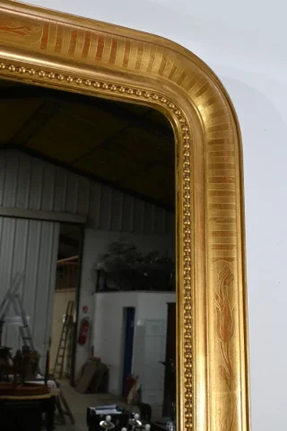Miroir Doré à la Feuille, époque Louis Philippe – 1ère Partie XIXe