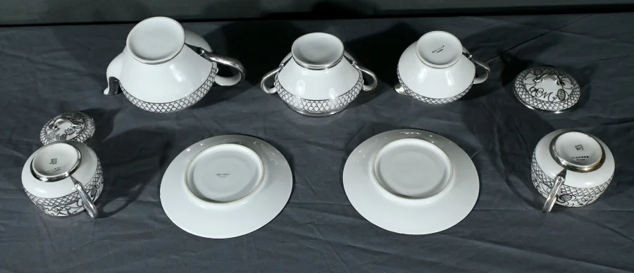 LIMOGES PORSELEINEN THEESERVICE
