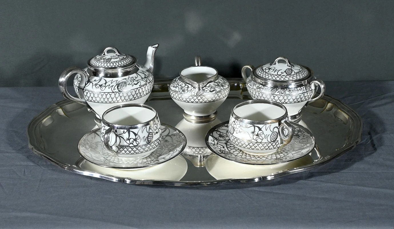 LIMOGES PORCELAIN TEA SERVICE