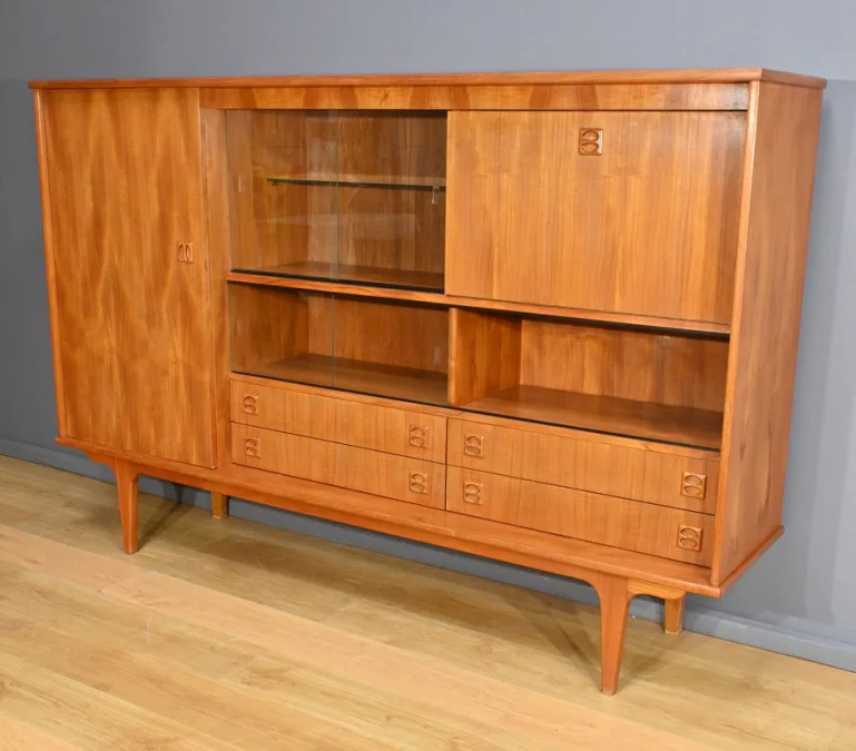 Buffet Scandinave en Teck Blond – 1970