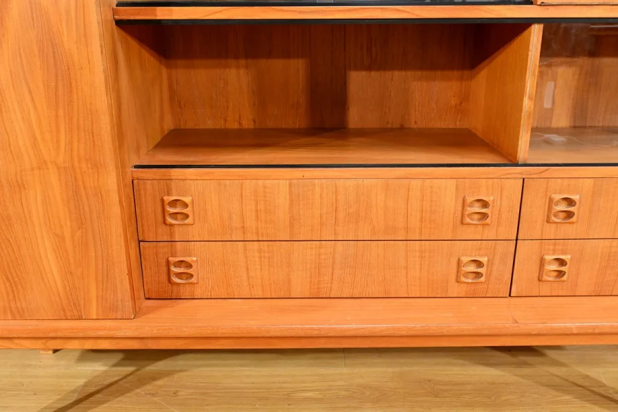 Buffet Scandinave en Teck Blond – 1970