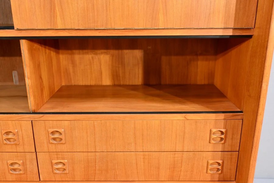 Buffet Scandinave en Teck Blond – 1970