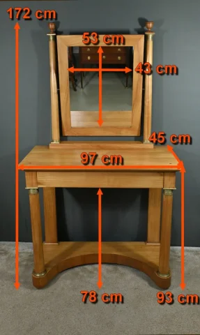 KAPTAFEL IN FRANSE EMPIRE-STIJL