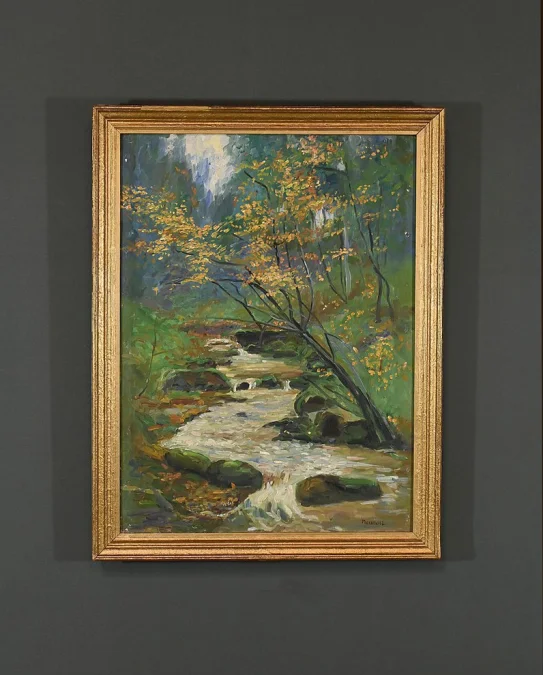 ÖL AUF LEINWAND signiert A. MARKOWICZ