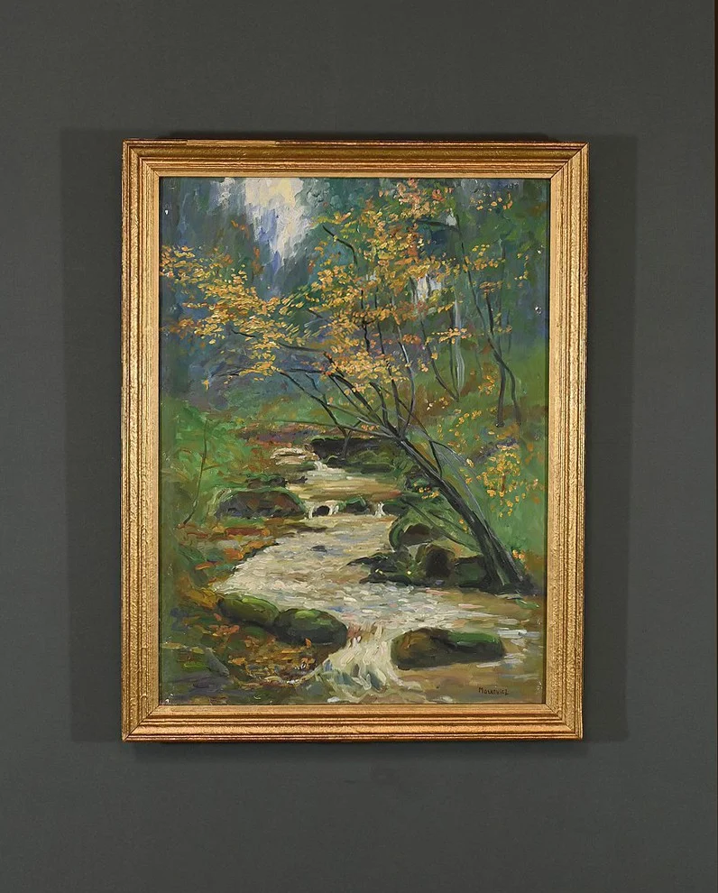 OIL ON CANVAS signed A. MARKOWICZ