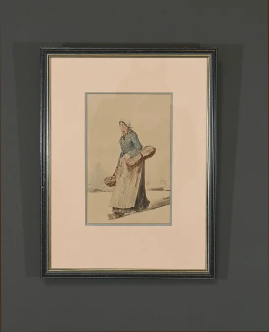 AQUARELL von S. TRIGO