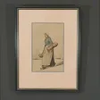 Aquarelle « La Marchande Nantaise » de Z. Trigo – Fin XIXe