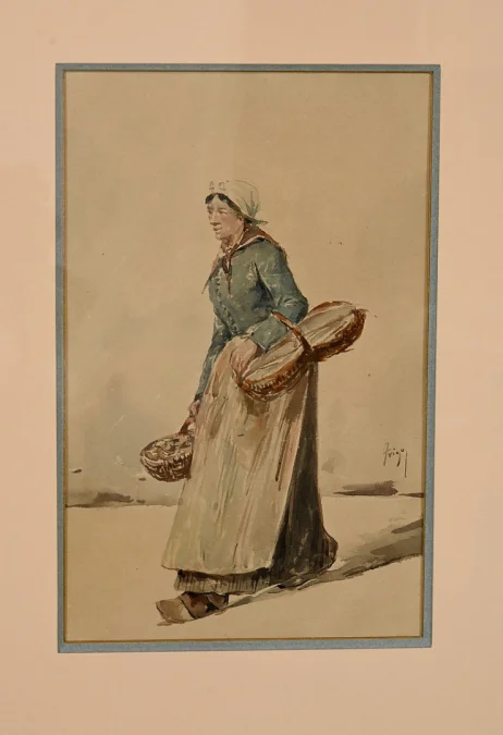 AQUARELL von S. TRIGO