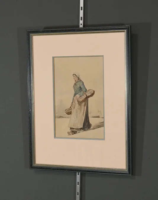 AQUARELL von S. TRIGO