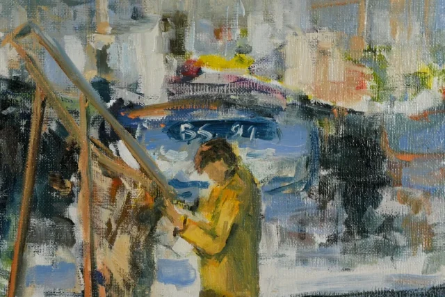 布面油画，作者：S.BLASZCZYK