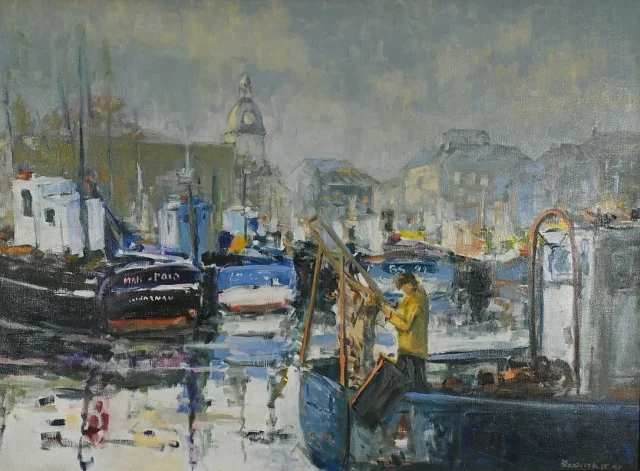 布面油画，作者：S.BLASZCZYK