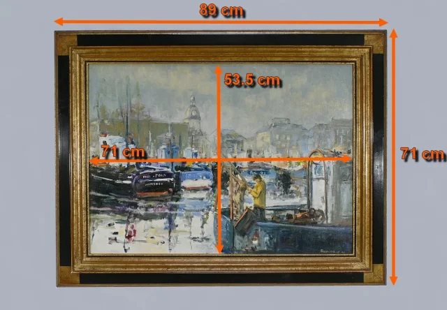 布面油画，作者：S.BLASZCZYK