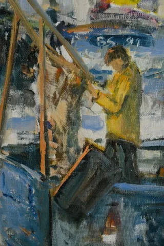 布面油画，作者：S.BLASZCZYK