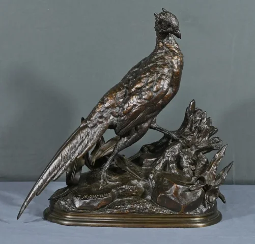 BRONZEN GROEP door J. MOIGNIEZ
