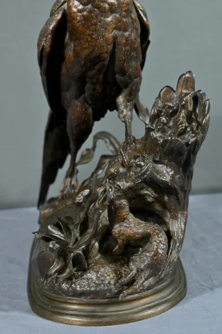 BRONZEN GROEP door J. MOIGNIEZ