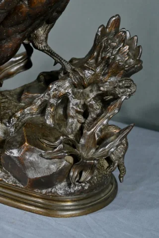 BRONZEN GROEP door J. MOIGNIEZ