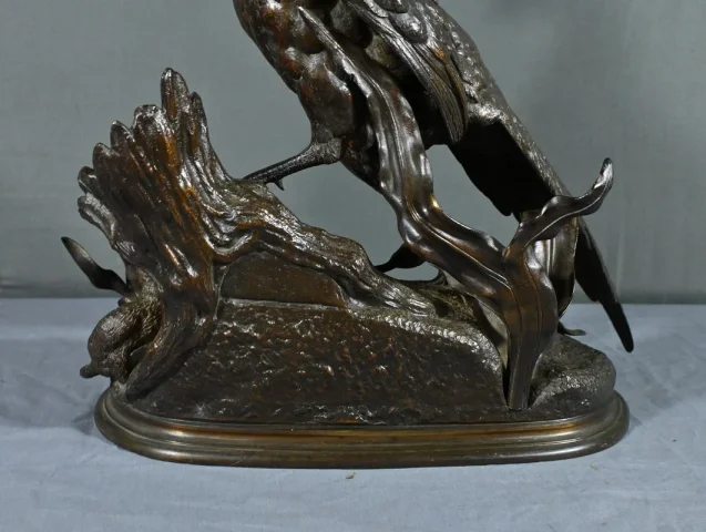 BRONZEN GROEP door J. MOIGNIEZ