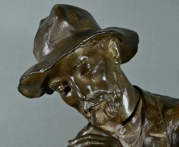 BRONZESKULPTUR signiert M. CONSTANT