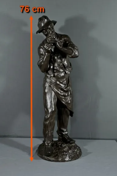 BRONZESKULPTUR signiert M. CONSTANT