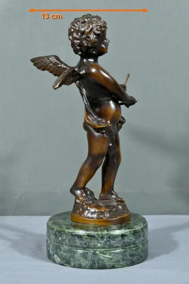 BRONZE-PUTTO signiert A. MOREAU