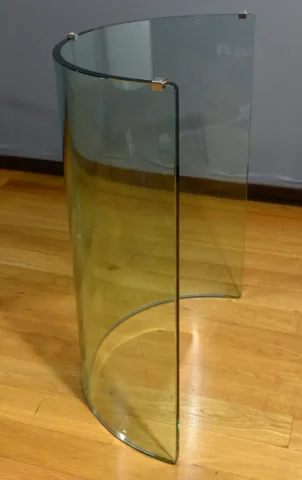GLASS TABLE attributed to FIAM ITALY