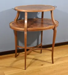 Table à Thé en Acajou – Fin XIXe