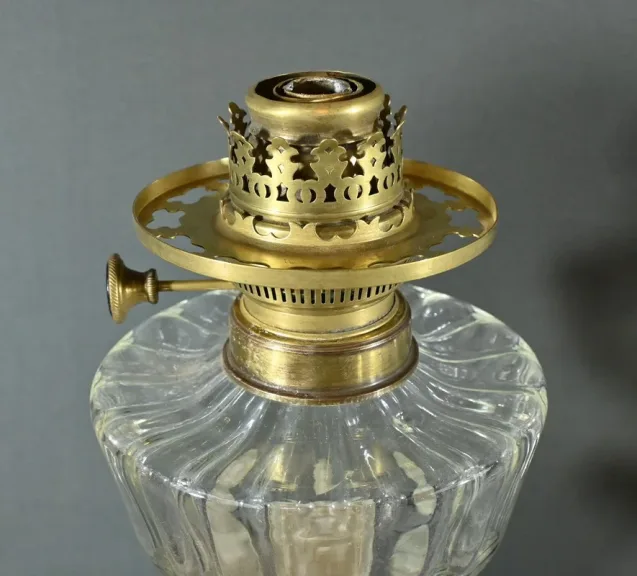 Lampes à Pétrole en Céramique, Maison Numberger-Lemonon – Milieu XIXe