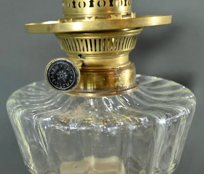 Lampes à Pétrole en Céramique, Maison Numberger-Lemonon – Milieu XIXe