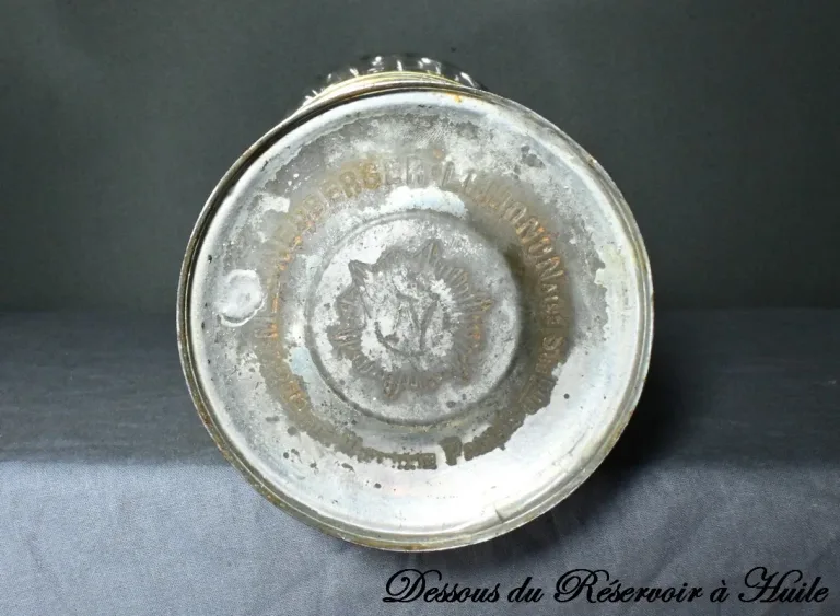 Lampes à Pétrole en Céramique, Maison Numberger-Lemonon – Milieu XIXe