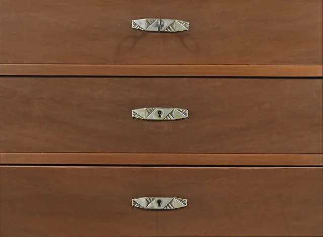 ART DECO PERIOD  CHEST OF DRAWERS