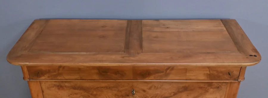 Commode en Merisier, époque Restauration - Début XIXe
