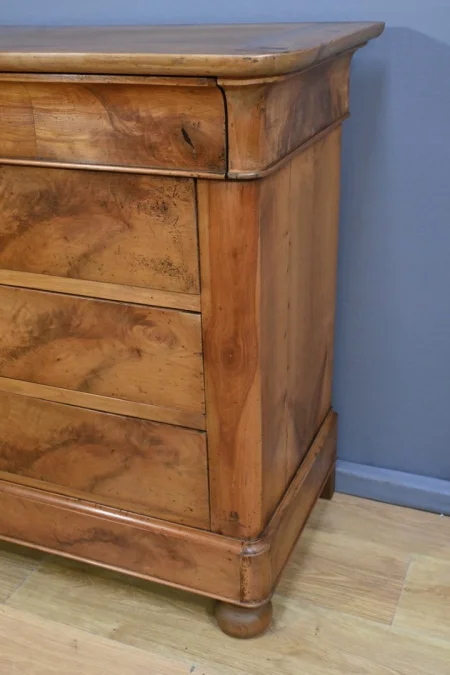 Commode en Merisier, époque Restauration - Début XIXe