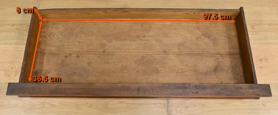 Commode en Merisier, époque Restauration - Début XIXe