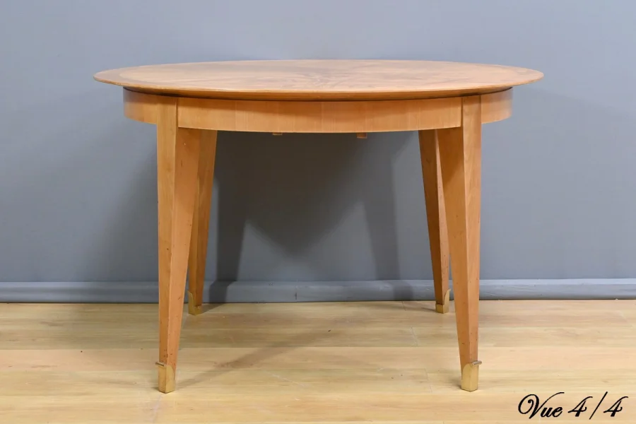 Table 4 à 10 Couverts en Merisier – 1950