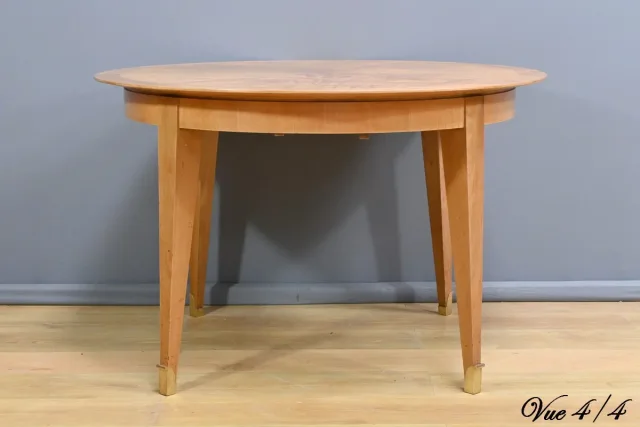 Table 4 à 10 Couverts en Merisier – 1950
