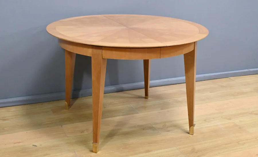 Table 4 à 10 Couverts en Merisier – 1950