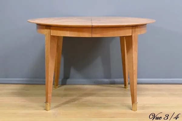 RONDE UITSCHUIFBARE TAFEL