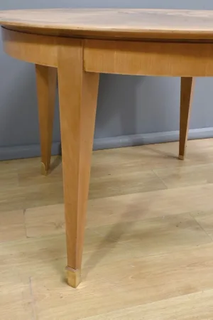 RONDE UITSCHUIFBARE TAFEL