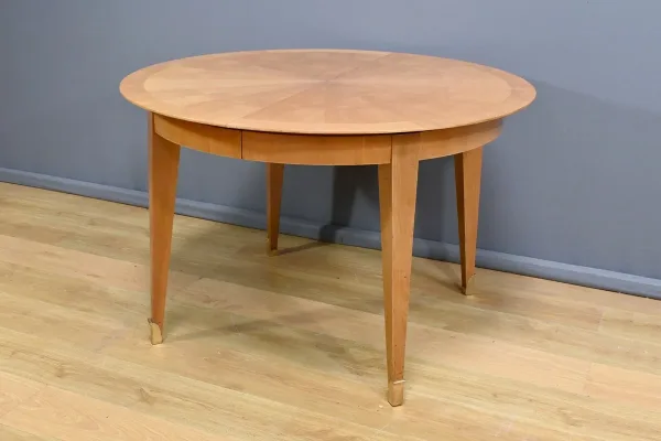 RONDE UITSCHUIFBARE TAFEL