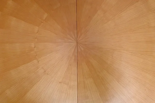 RONDE UITSCHUIFBARE TAFEL