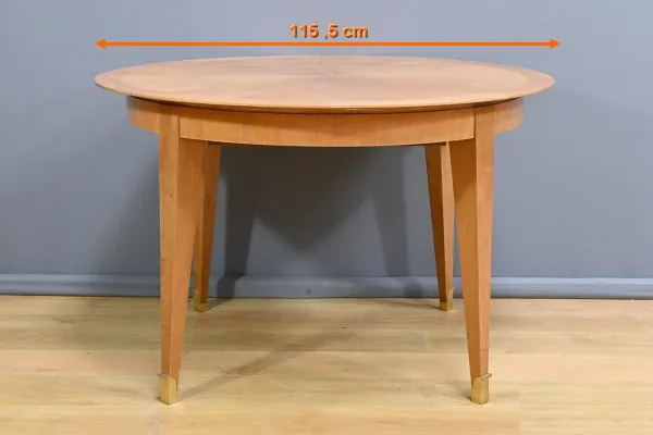 RONDE UITSCHUIFBARE TAFEL