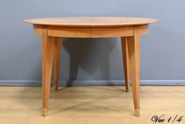 Table 4 à 10 Couverts en Merisier – 1950