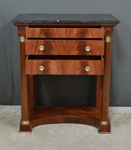 FRENCH EMPIRE STYLE CHEST OF DRAWERS