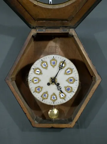 Horloge Murale « Œil de Bœuf », époque Napoléon III – Milieu XIXe
