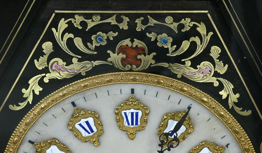 Horloge Murale « Œil de Bœuf », époque Napoléon III – Milieu XIXe