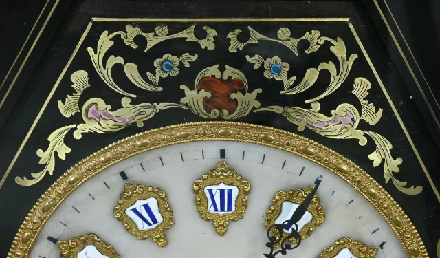 Horloge Murale « Œil de Bœuf », époque Napoléon III – Milieu XIXe