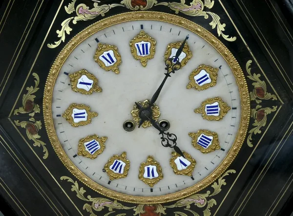 Horloge Murale « Œil de Bœuf », époque Napoléon III – Milieu XIXe