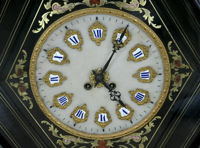 Horloge Murale « Œil de Bœuf », époque Napoléon III – Milieu XIXe
